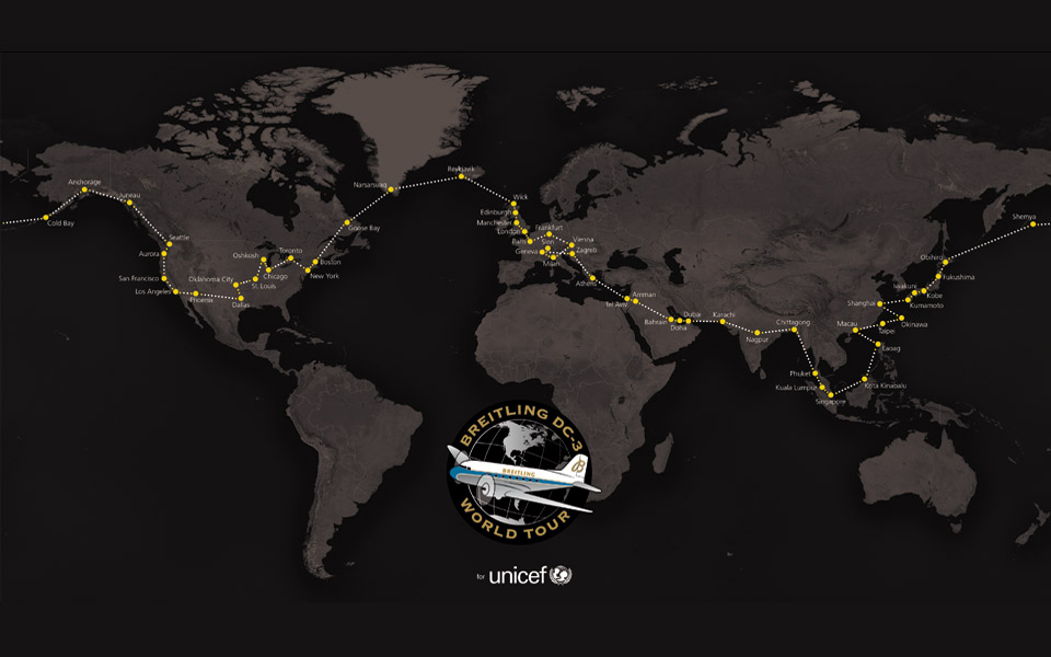 breitling-dc-3-world-tour---map