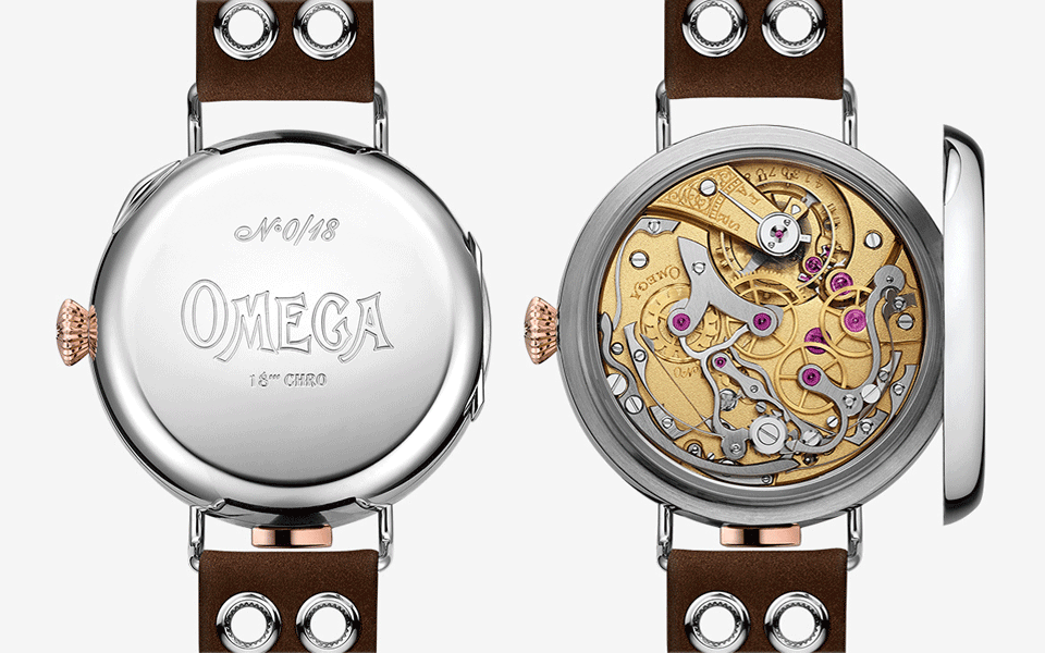 first-omega-wrist-chronograph-back-and-movement