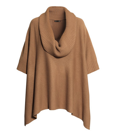 Κομψά πόντσο για φθινοπωρινές εμφανίσεις-1