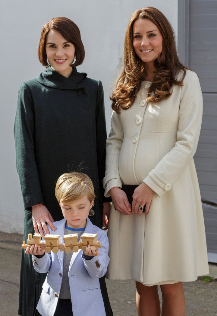 Όταν η Kate Middleton επισκέφτηκε το Downton Abbey-1