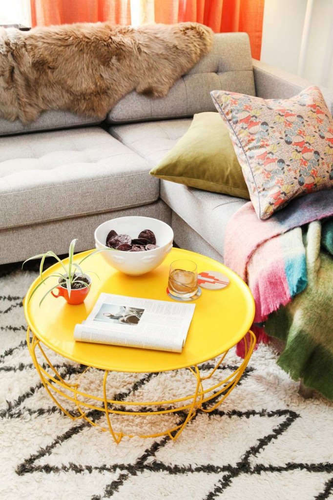 Κίτρινες πινελιές στη διακόσμηση του σπιτιού-1