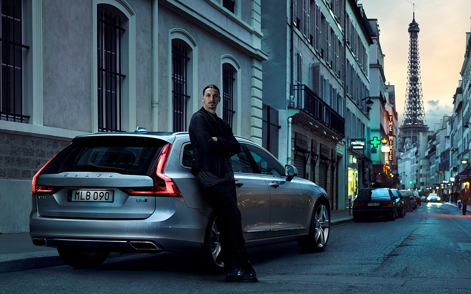 Volvo & Ζλάταν Ιμπραΐμοβιτς με τα S90 & V90-1