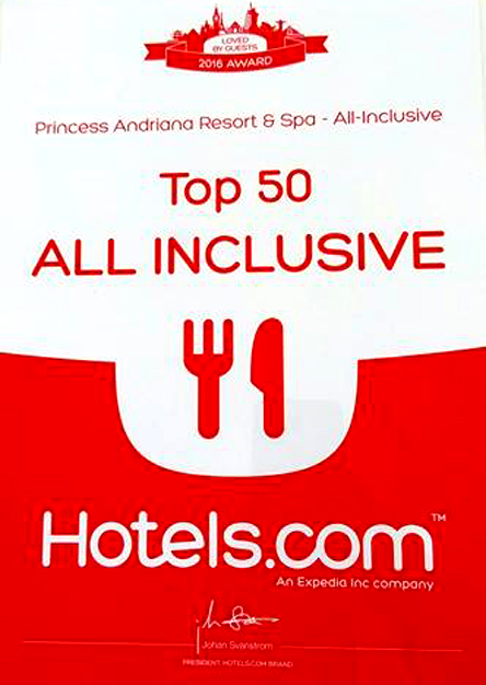 To Princess Andriana Resort & Spa στα καλύτερα all inclusive ξενοδοχεία για το 2016-1