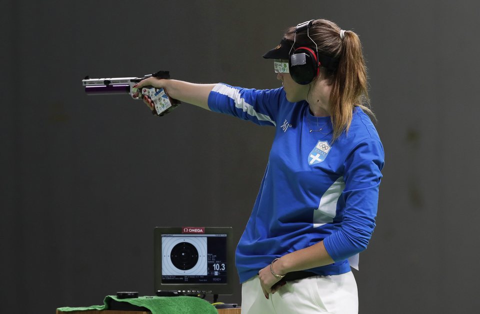 Ρίο: Χάλκινο μετάλλιο στο αεροβόλο η Αννα Κορακάκη-1