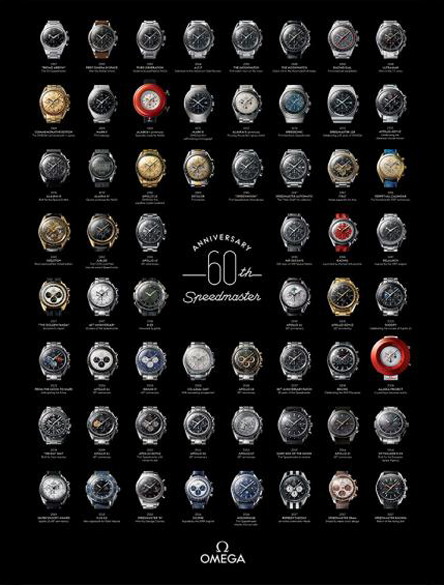 Έκθεση vintage μοντέλων Speedmaster στην OMEGA Boutique της Αθήνας-1