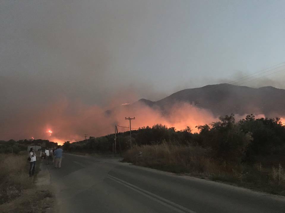 Μάνη: Αναζωπυρώσεις σε Κότρωνα και Σκουτάρι – νέο μέτωπο στην περιοχή Κοκκάλα-1