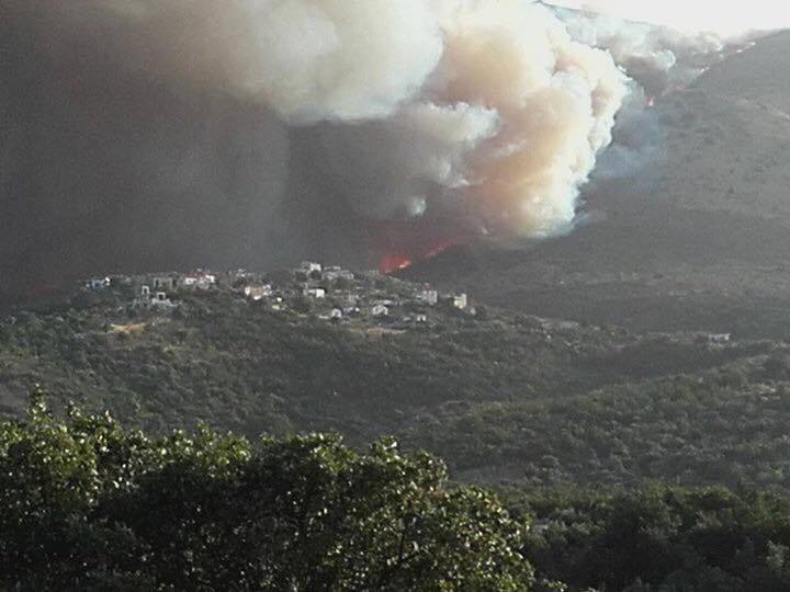 Μάνη: Αναζωπυρώσεις σε Κότρωνα και Σκουτάρι – νέο μέτωπο στην περιοχή Κοκκάλα-2