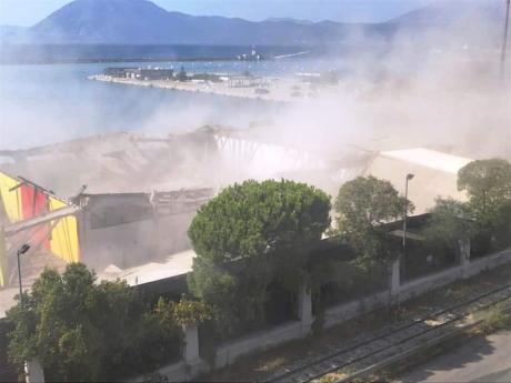 Κατέρρευσε στέγαστρο στο παλιό λιμάνι της Πάτρας – 25χρονος Αλγερινός ο νεκρός-1