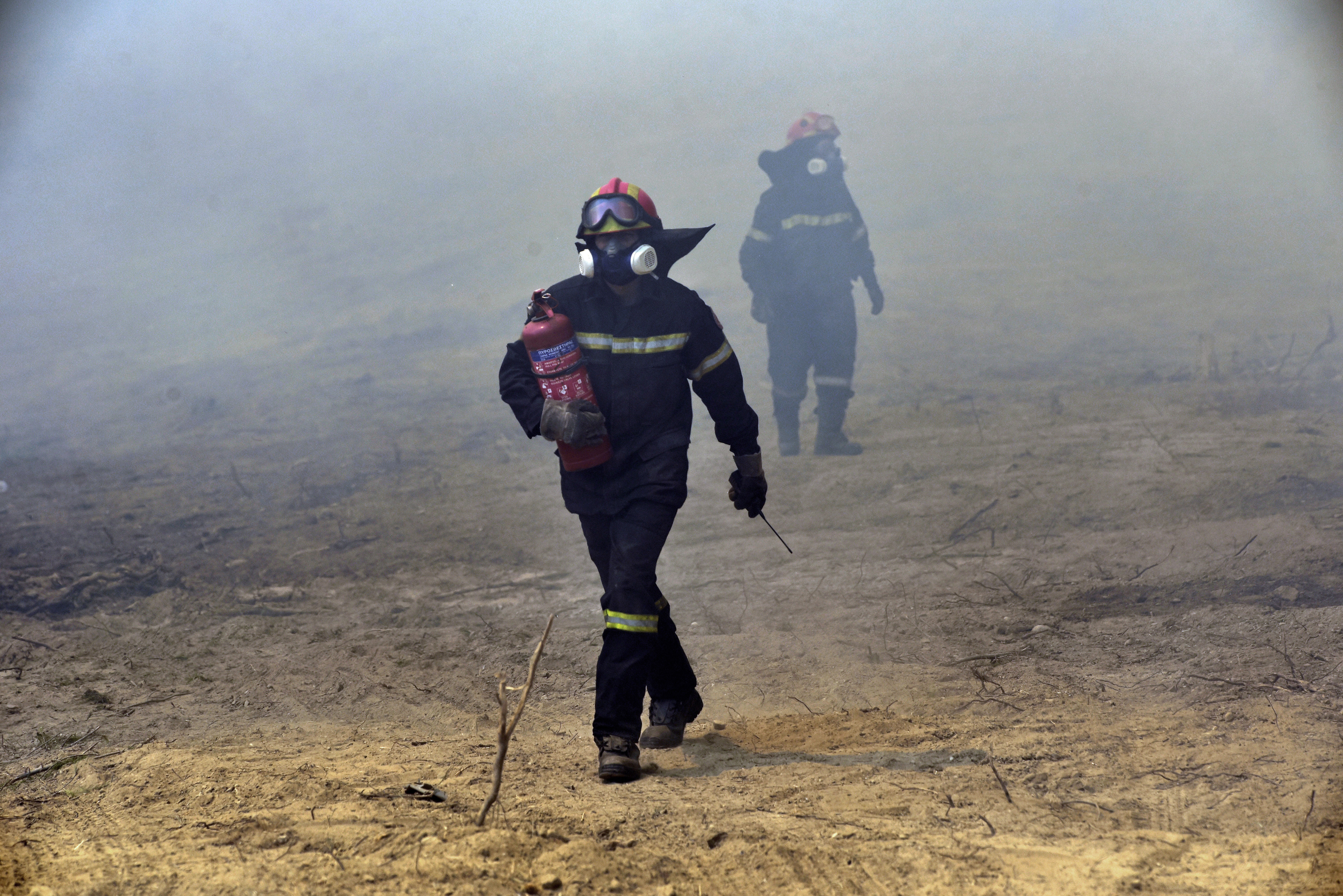 Οριοθέτηση της πυρκαγιάς στην ανατολική Αττική-1