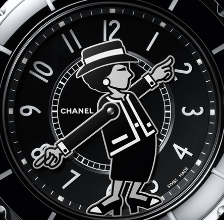 Η Gabrielle λέει την ώρα στο νέο CHANEL Mademoiselle J12-5