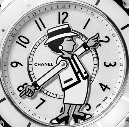 Η Gabrielle λέει την ώρα στο νέο CHANEL Mademoiselle J12-4