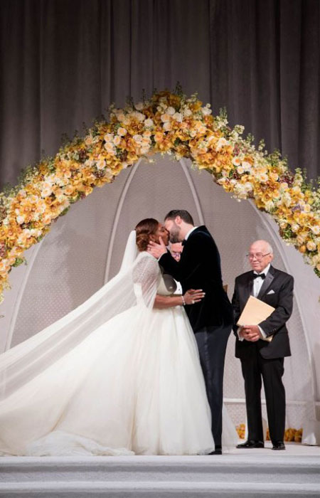 Οι πρώτες φωτογραφίες από τον γάμο της Serena Williams μόλις κυκλοφόρησαν!-1