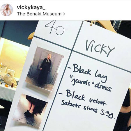 Η επτά μηνών έγκυος Βίκυ Καγιά κάνει πασαρέλα για τον Jean Paul Gaultier-3