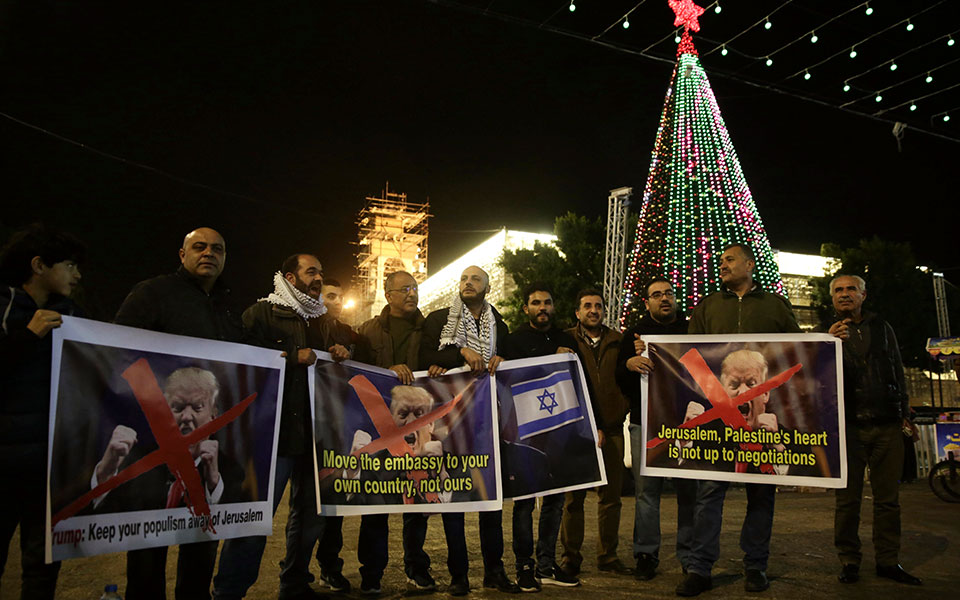 ΗΠΑ: Ο πρόεδρος Τραμπ θα αναγνωρίσει την Ιερουσαλήμ ως την πρωτεύουσα του Ισραήλ-2