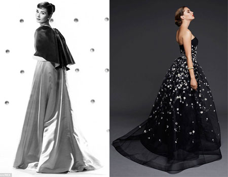 H εγγονή της Audrey Hepburn υποδύεται την γιαγιά της στην πρώτη της φωτογράφιση ως μοντέλο-5