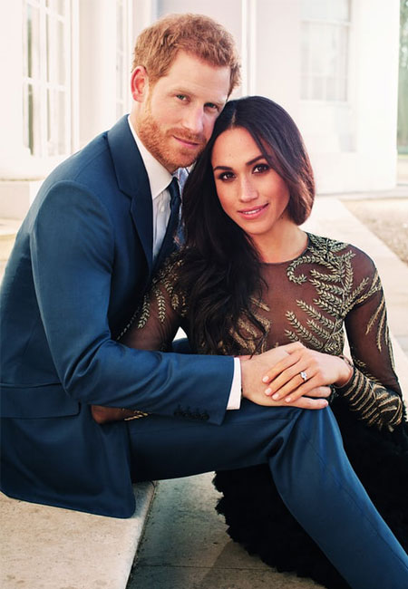 Ωδή στον έρωτα οι φωτογραφίες από τους αρραβώνες του Χάρι και της Μέγκαν-1