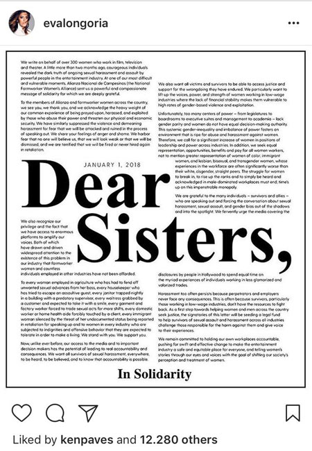 «Time’s up»: H νέα οργάνωση κατά της σεξουαλικής παρενόχλησης από τις πιο διάσημες χολιγουντιανές σταρ-2