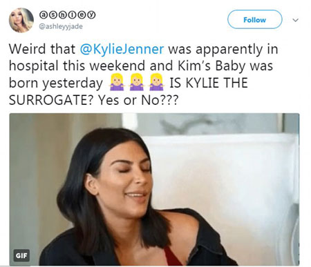 Χαμός στο Twitter! Οι fans υποψιάζονται ότι η Kylie είναι η παρένθετη του τρίτου παιδιού της Kim…-1