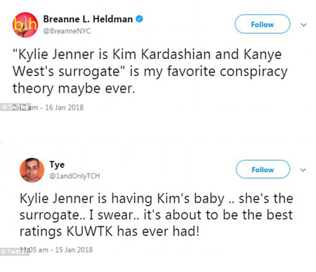 Χαμός στο Twitter! Οι fans υποψιάζονται ότι η Kylie είναι η παρένθετη του τρίτου παιδιού της Kim…-2