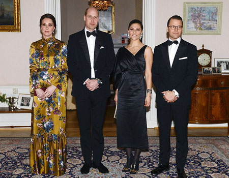 Η εγκυμονούσα Kate Middleton κλέβει την παράσταση στη Σουηδία με το πιο τέλειο φόρεμα-3