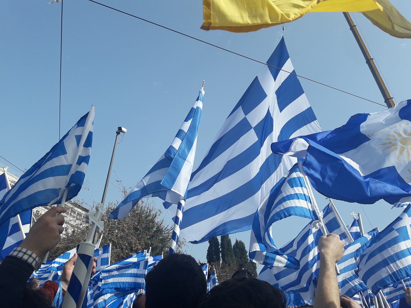 Καρέ – καρέ το συλλαλητήριο της Αθήνας για τη Μακεδονία-2