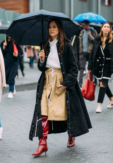 Εβδομάδα μόδας Νέας Υόρκης: Η βροχή δεν ”έδειχνε” ποτέ τόσο… chic!-2
