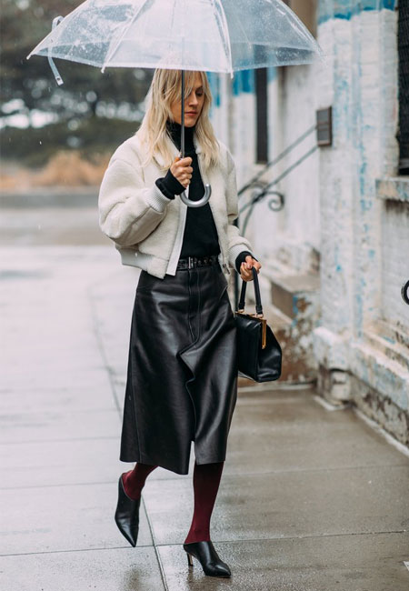 Εβδομάδα μόδας Νέας Υόρκης: Η βροχή δεν ”έδειχνε” ποτέ τόσο… chic!-1