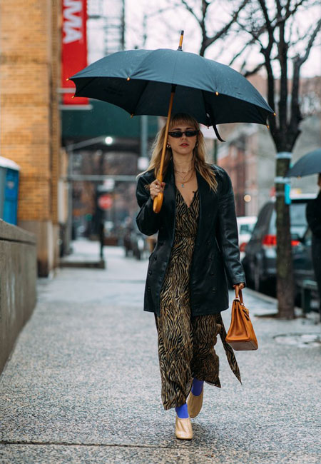 Εβδομάδα μόδας Νέας Υόρκης: Η βροχή δεν ”έδειχνε” ποτέ τόσο… chic!-3