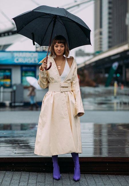 Εβδομάδα μόδας Νέας Υόρκης: Η βροχή δεν ”έδειχνε” ποτέ τόσο… chic!-4