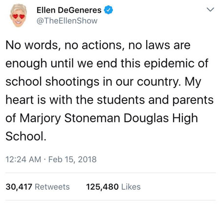 Το Χόλιγουντ αντιδρά μετά τους πυροβολισμούς σε σχολείο-1