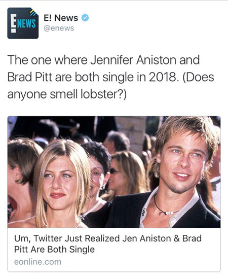 H Τζένιφερ Άνιστον χώρισε με τον Τζάστιν Θερού και το Twitter την θέλει ξανά με τον Μπράντ!-3