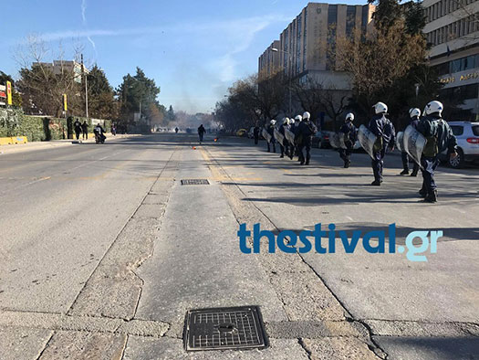 Επεισόδια με οπαδούς του ΠΑΟΚ μπροστά στο Αλεξάνδρειο-1