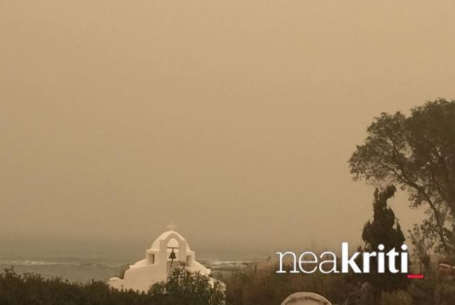 Η αφρικανική σκόνη «έπνιξε» την Κρήτη – Πρωτοφανείς εικόνες (φωτογραφίες)-4
