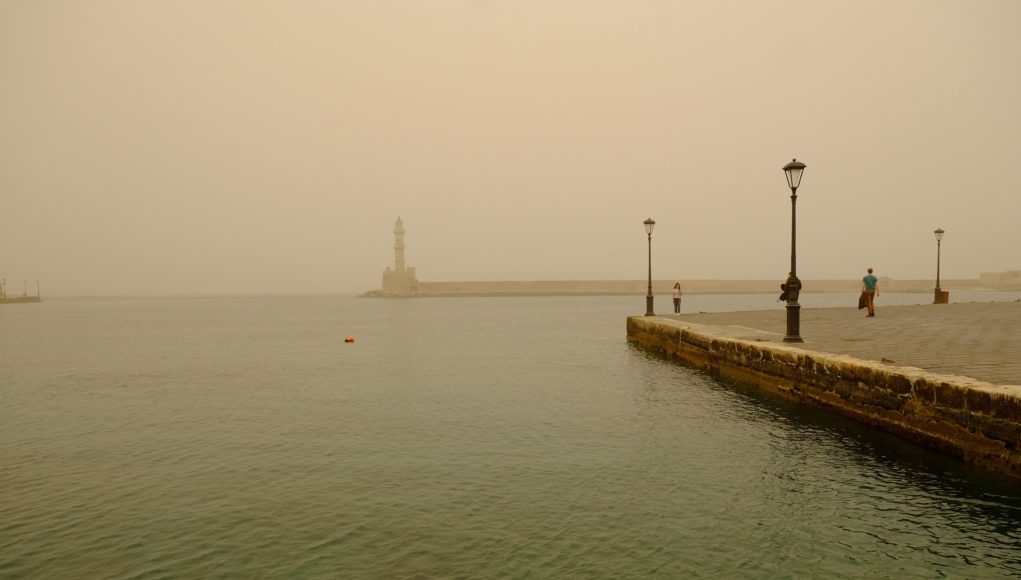 Η αφρικανική σκόνη «έπνιξε» την Κρήτη – Πρωτοφανείς εικόνες (φωτογραφίες)-3