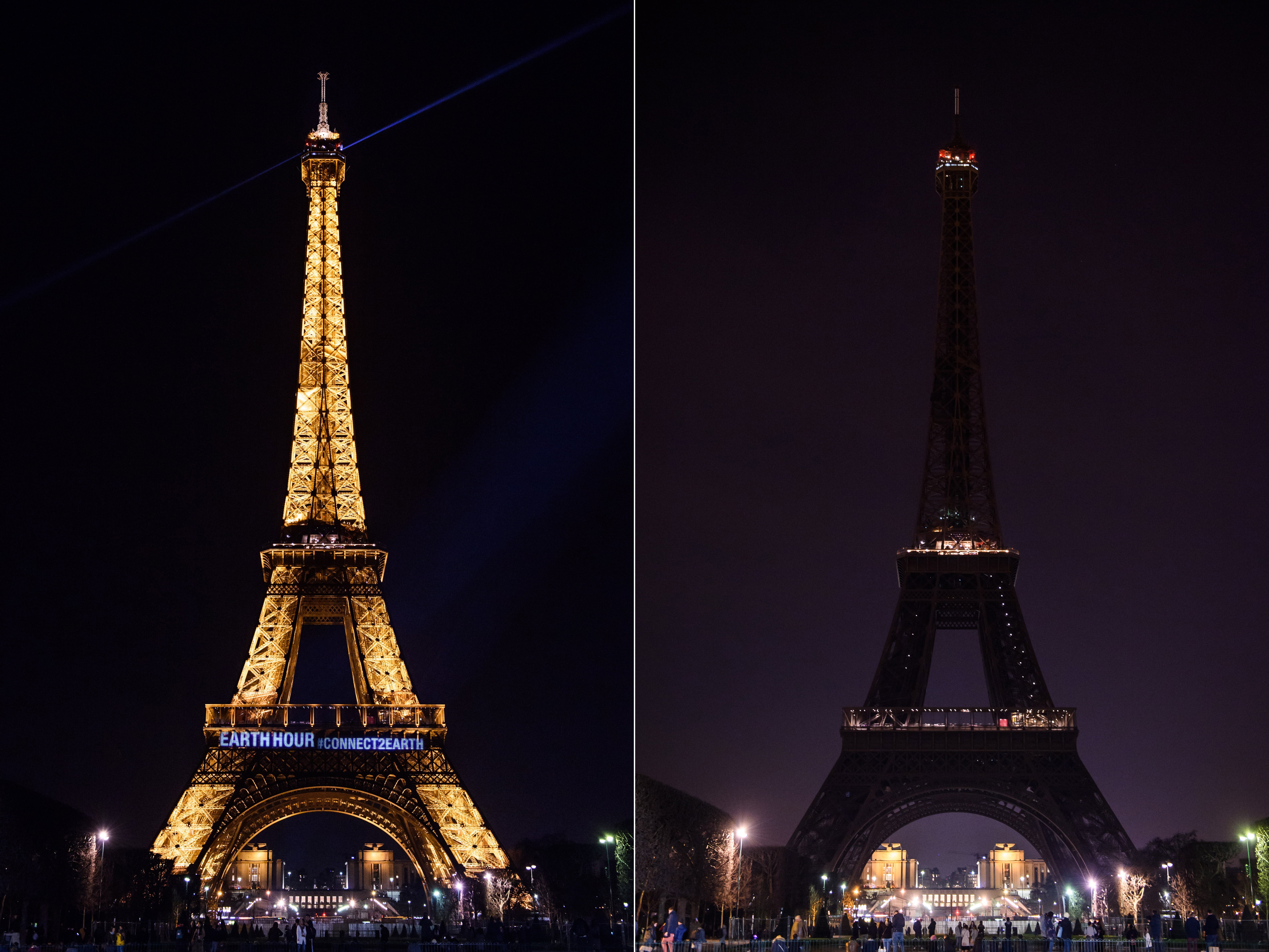 Ωρα της Γης: Οταν ο πλανήτης βυθίστηκε στο σκοτάδι (φωτογραφίες)-1