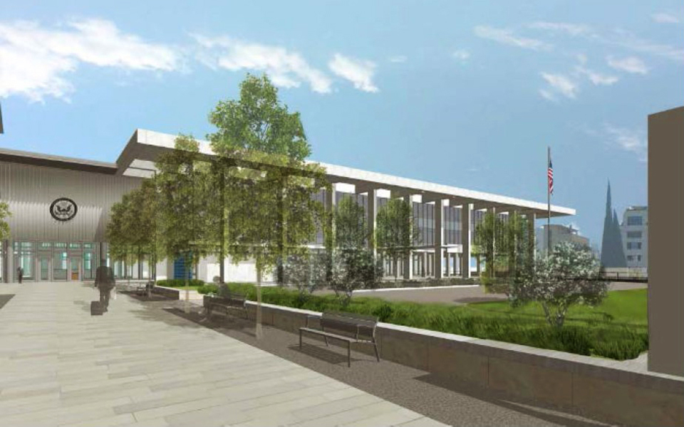 Αρχισαν οι εργασίες για την ανακαίνιση του κτιρίου της αμερικανικής πρεσβείας-1