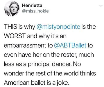 Μια πρίμα μπαλαρίνα περνάει ένα δυνατό μήνυμα στα social media και γίνεται viral-1