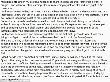 Μια πρίμα μπαλαρίνα περνάει ένα δυνατό μήνυμα στα social media και γίνεται viral-2