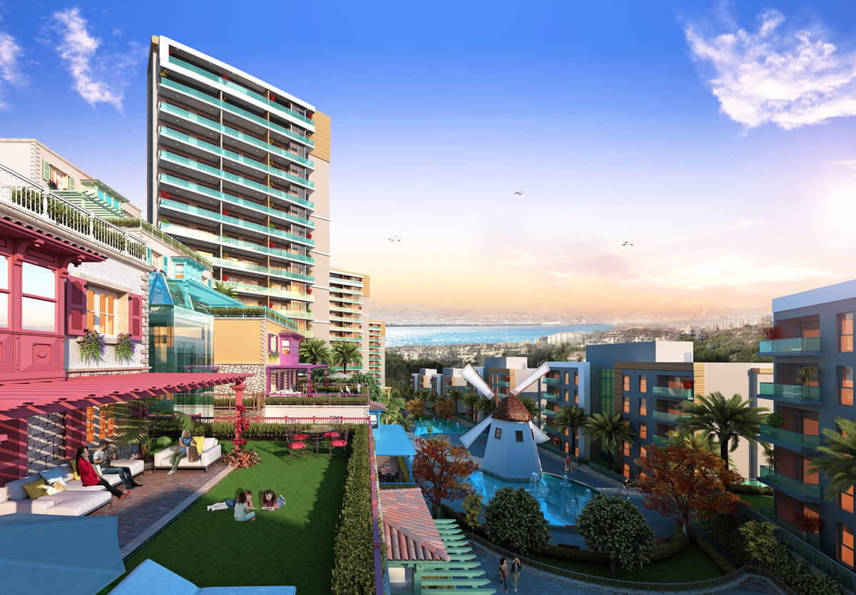 Συγκρότημα πολυκατοικιών με την ονομασία «Σαντορίνη» στη Σμύρνη-1