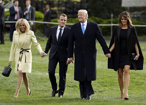 Brigitte vs Melania: Η στιλιστική αναμέτρηση στην Ουάσινγκτον-2