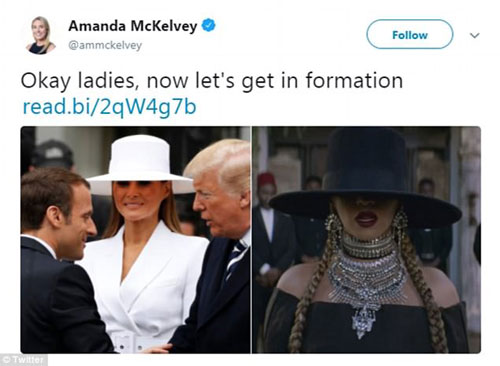 To λευκό καπέλο της Melania Trump ενέπνευσε τα καλύτερα memes-2