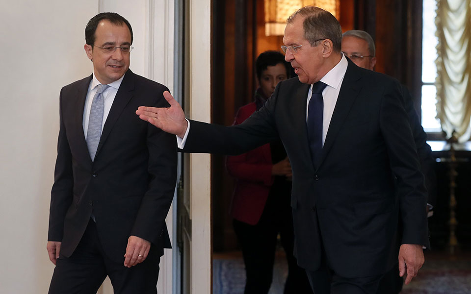 Συνάντηση Χριστοδουλίδη – Λαβρόφ στη Μόσχα-1