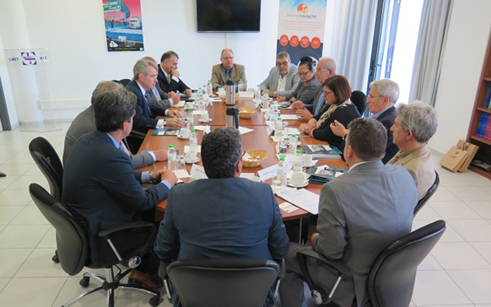 Στο Τεχνολογικό Πάρκο Θεσσαλονίκης ο Τζέφρι Πάιατ-1