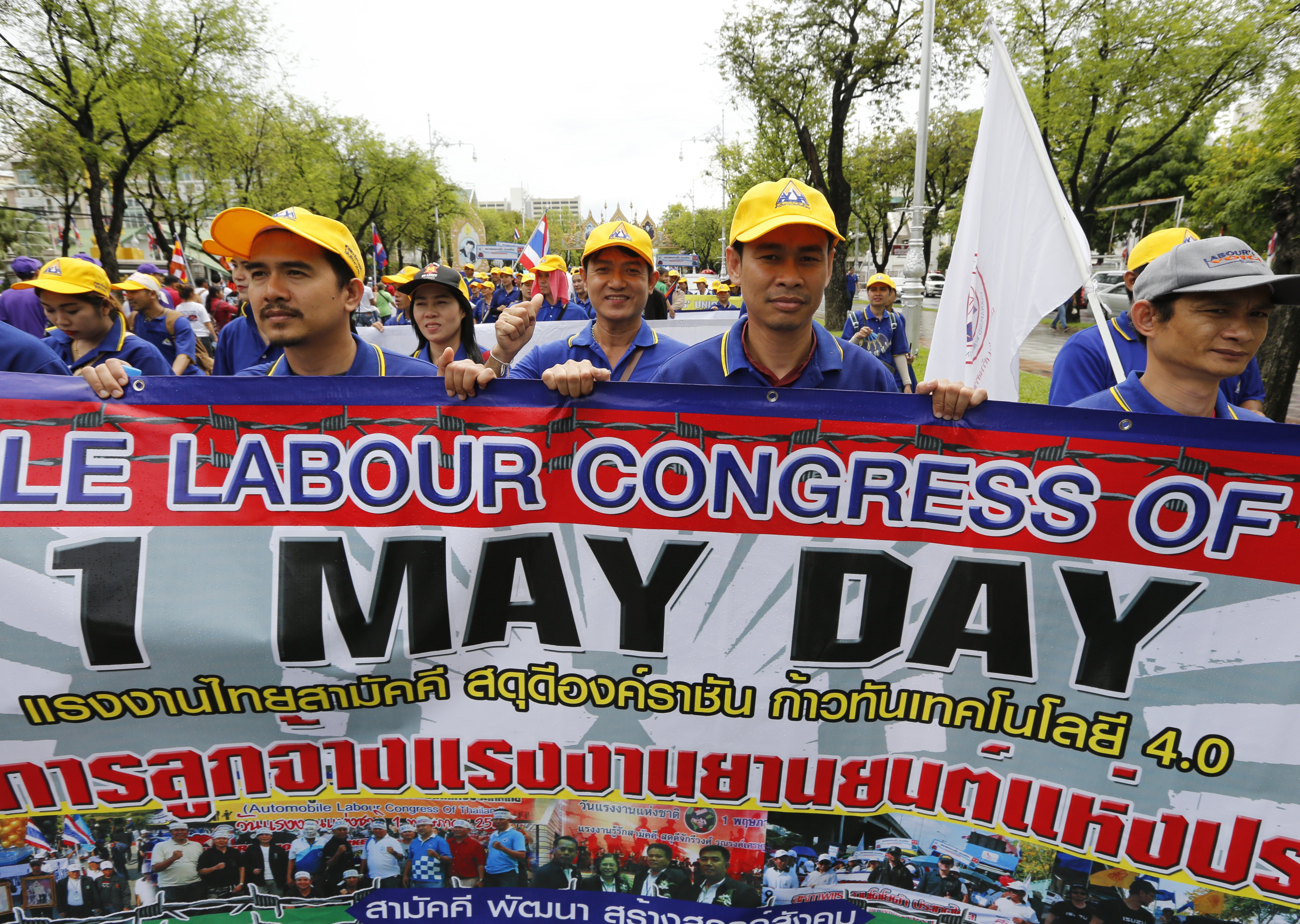 Συγκεντρώσεις σε όλον τον κόσμο για την εργατική Πρωτομαγιά (φωτογραφίες)-21