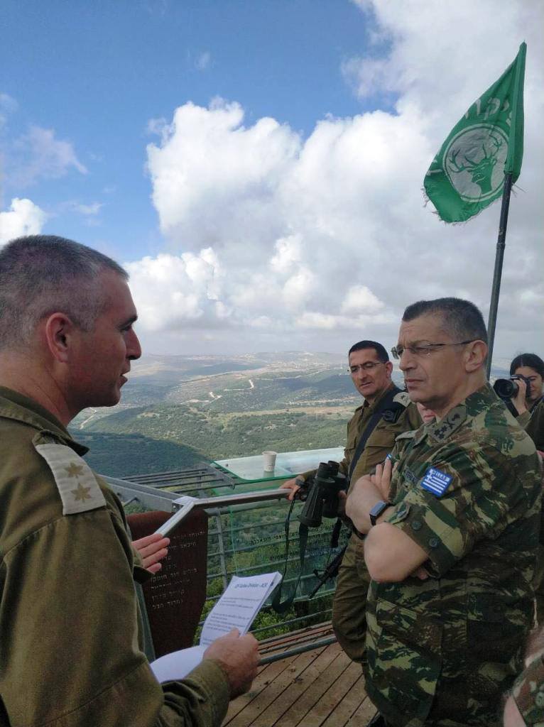 Επίσκεψη του αρχηγού ΓΕΣ στο Ισραήλ (φωτό)-9