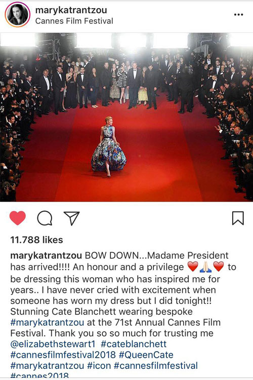 Η Cate Blanchett φόρεσε φόρεμα Ελληνίδας σχεδιάστριας και μάγεψε τις Κάννες!-3