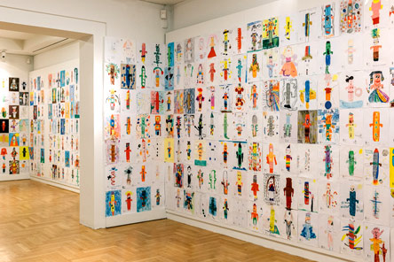 Έκθεση παιδικής ζωγραφικής με τίτλο: «Δες το ειδώλιο αλλιώς»!-1