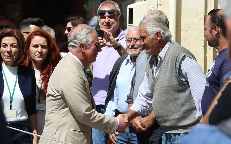 Επίσκεψη πρίγκιπα Καρόλου: Τελευταίος σταθμός η Κρήτη-2