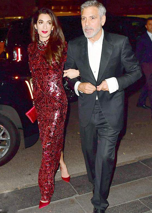 Έξαλλος ο σχεδιαστής Tom Ford με την Amal Clooney-2