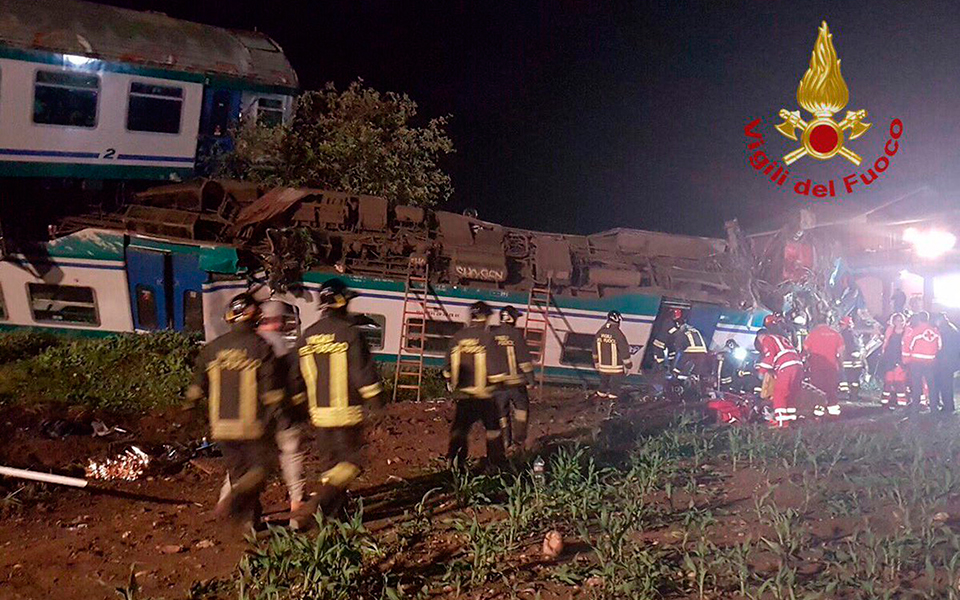 Ιταλία: Δύο νεκροί και 25 τραυματίες από σύγκρουση τρένου με φορτηγό-2